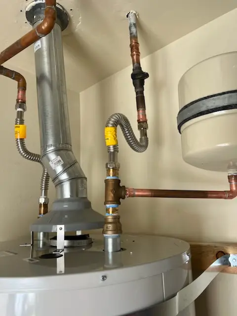 Water heater installation and plumbing repair in Dunkirk